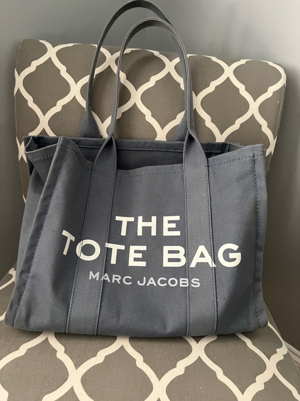 Marc by Marc Jacobs Navy Canvas 'The Tote Bag'